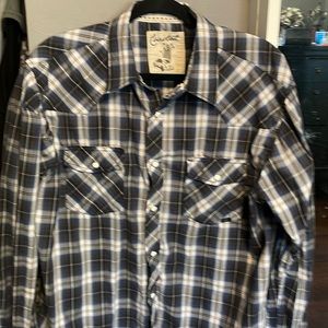 Mens western button up size XL